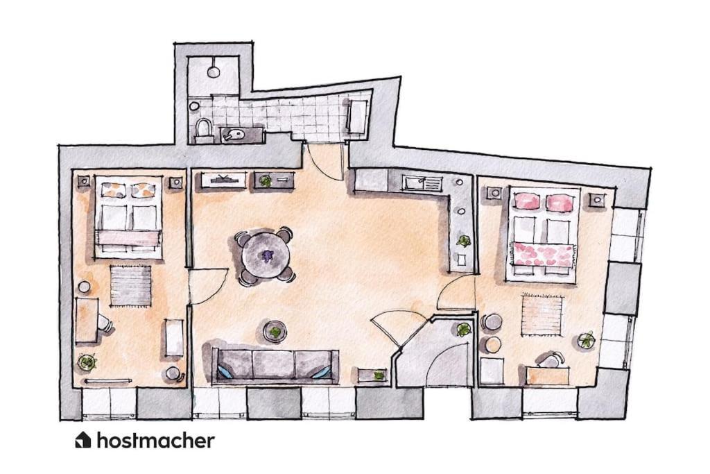 Spacious 2Br Near Attractions By Hm 维也纳 外观 照片